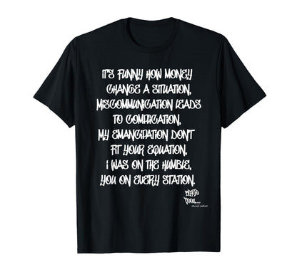 Old School Rap Hip Hop Miseducation 90S T-Shirt - Minimalist Print Unisex - T-Shirt, Sweatshirt, Hoodie