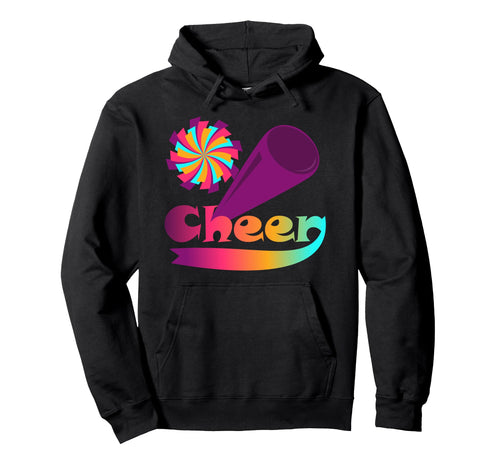 Game Day Love Cheer Mom Cheerleader Hoodie - Casual Everyday Wear Unisex - T-Shirt, Sweatshirt, Hoodie
