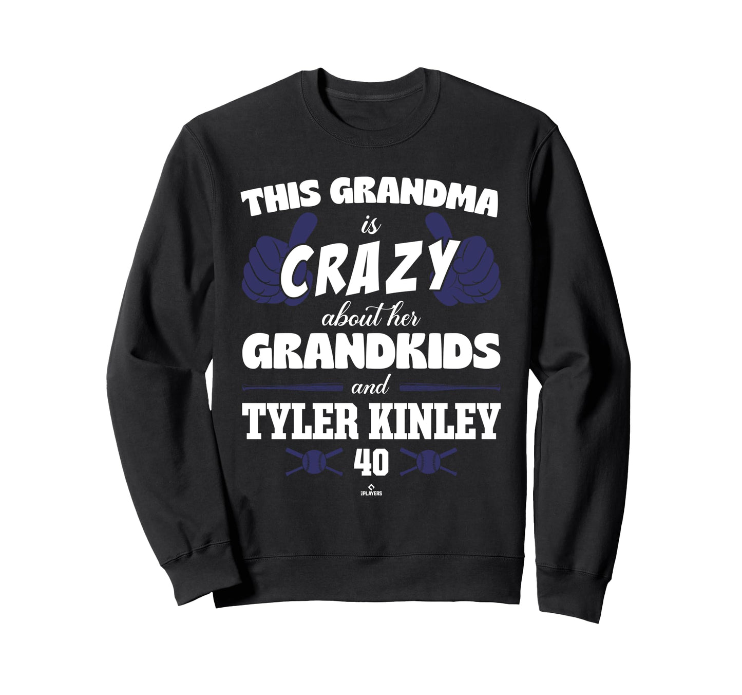 Grandma Crazy Tyler Kinley Sweatshirt - Casual Everyday Wear Men Women - T-Shirt, Sweatshirt, Hoodie