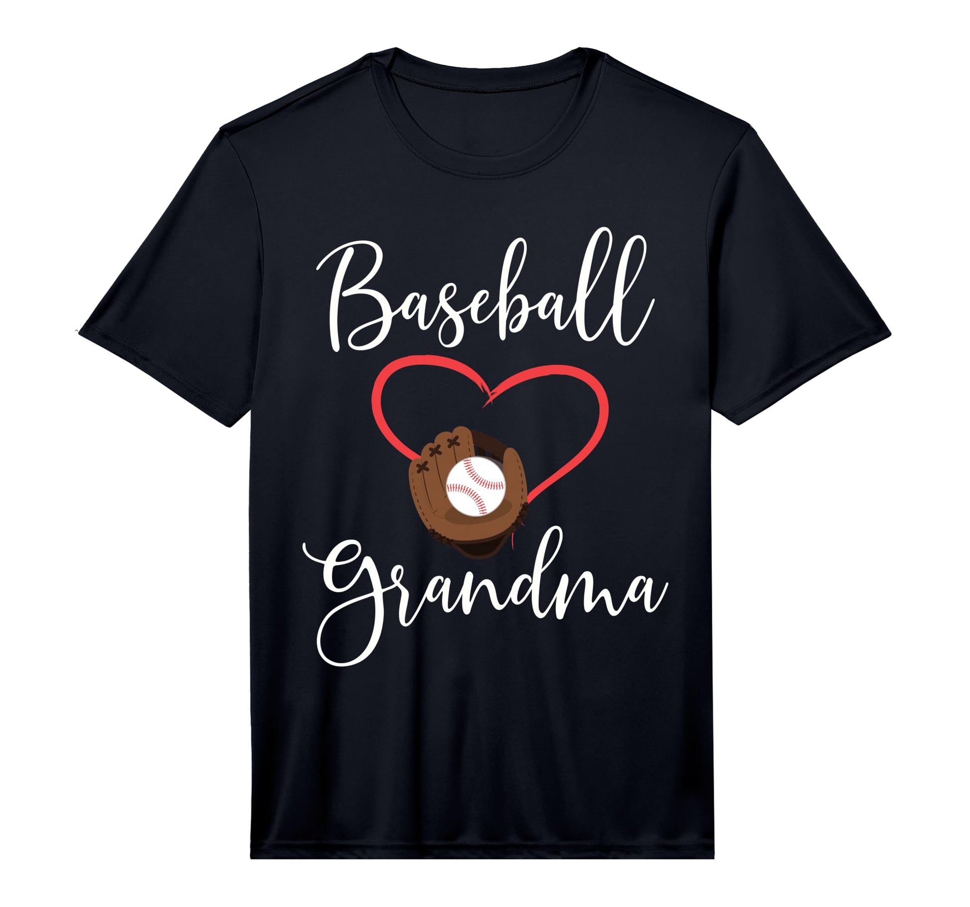 Mens Funny Baseball Grandma Sport T-Shirt - Casual Everyday Wear Men Women - T-Shirt, Sweatshirt, Hoodie