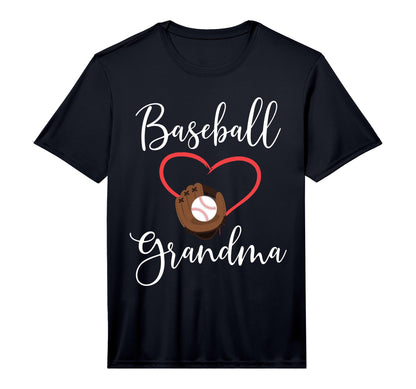 Mens Funny Baseball Grandma Sport T-Shirt - Casual Everyday Wear Men Women - T-Shirt, Sweatshirt, Hoodie