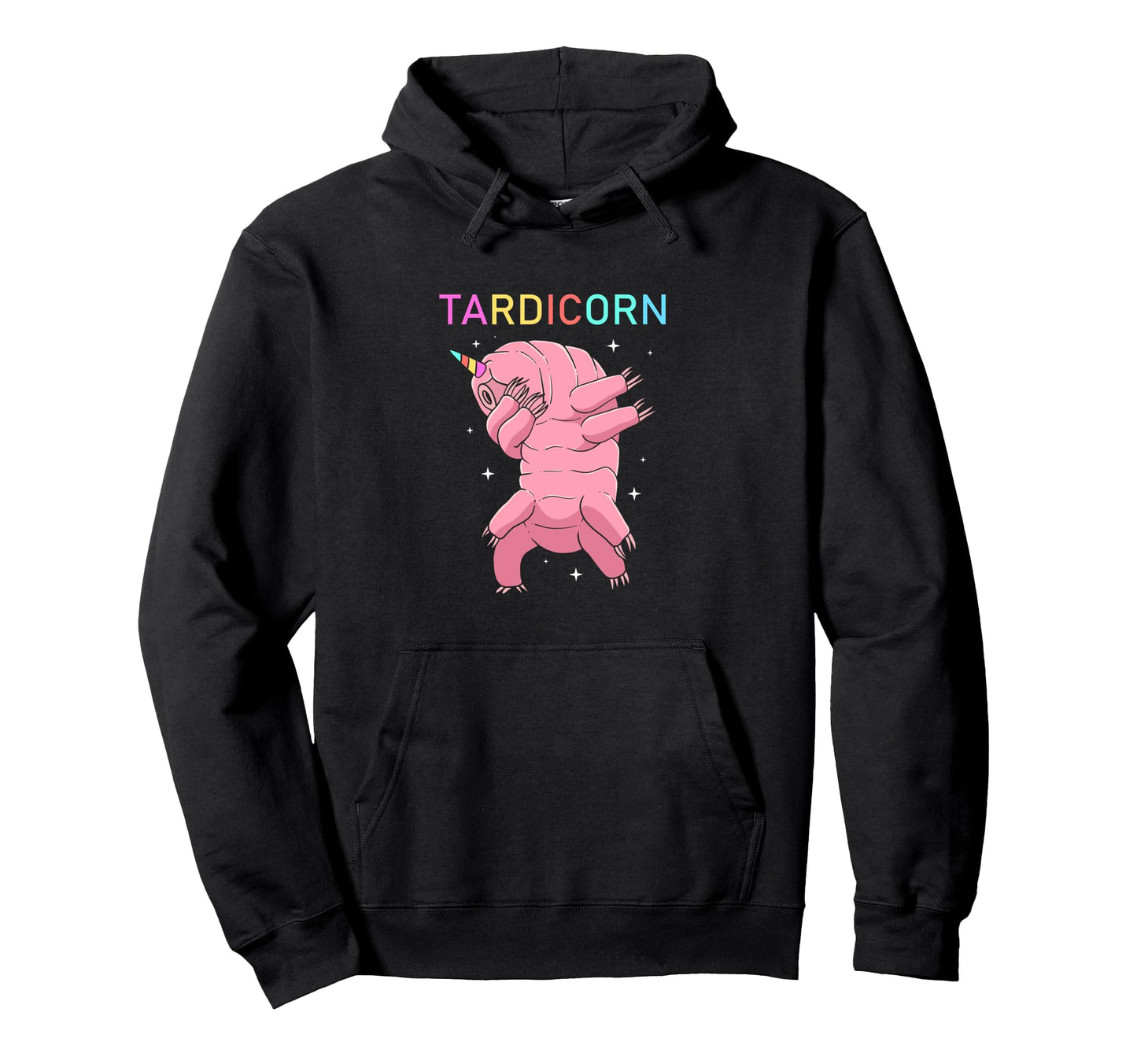 Rainbow Tardigrade Tardicorn Unicorn Hoodie - Fun Novelty Design Men Women - T-Shirt, Sweatshirt, Hoodie
