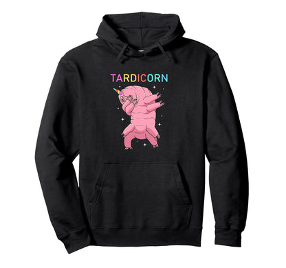 Rainbow Tardigrade Tardicorn Unicorn Hoodie - Fun Novelty Design Men Women - T-Shirt, Sweatshirt, Hoodie