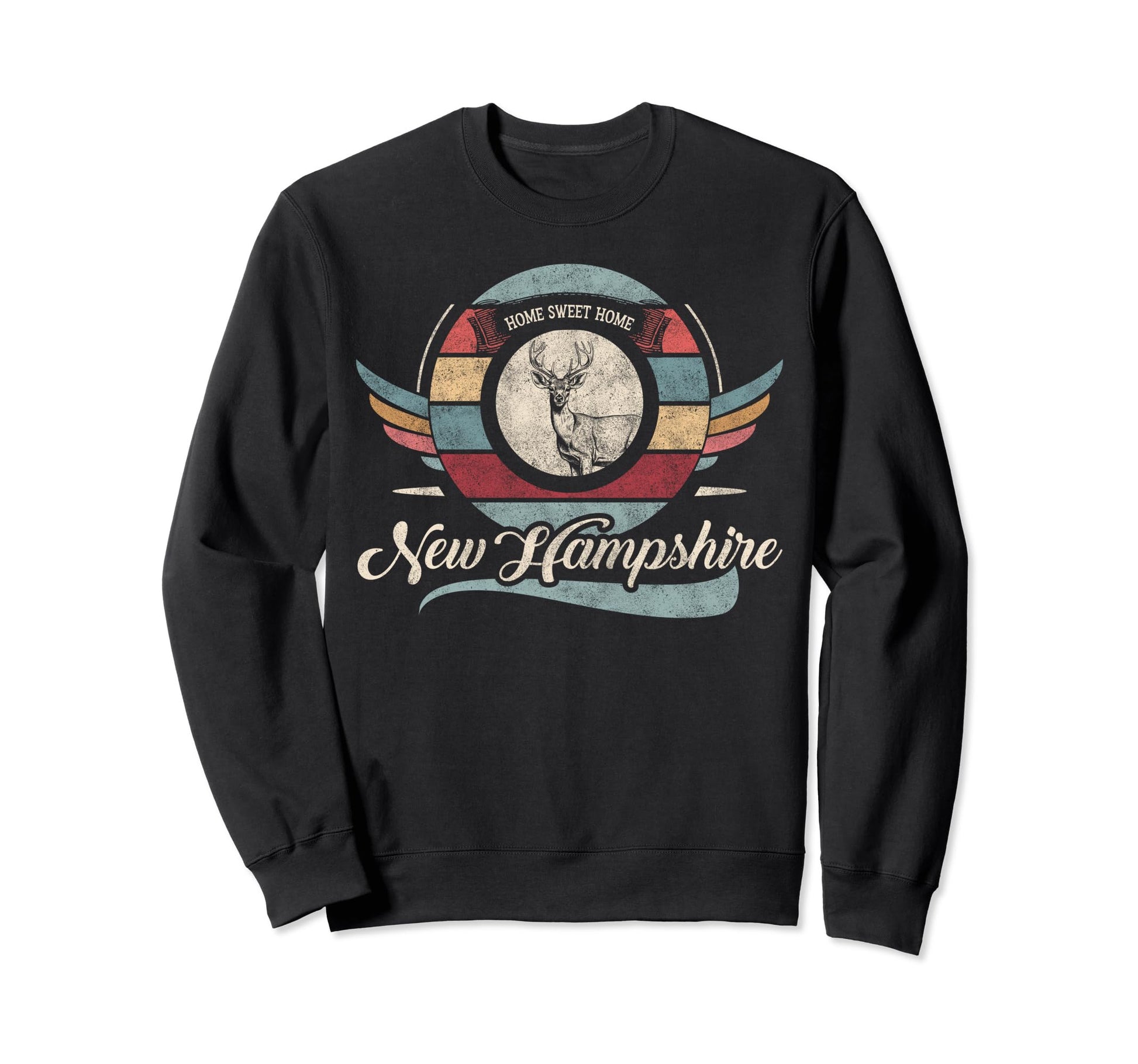 New Hampshire State Animal Sweatshirt - Casual Everyday Wear Men Women - T-Shirt, Sweatshirt, Hoodie