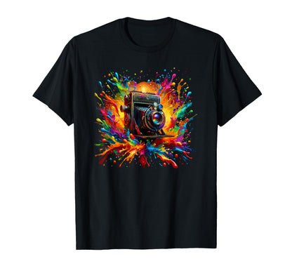 Camera Photographer Photography T-Shirt - Streetwear Style Unisex - T-Shirt, Sweatshirt, Hoodie
