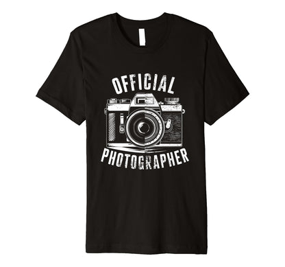 Photographer Photography Camera Photographer T-Shirt - Graphic Print Unisex - T-Shirt, Sweatshirt, Hoodie