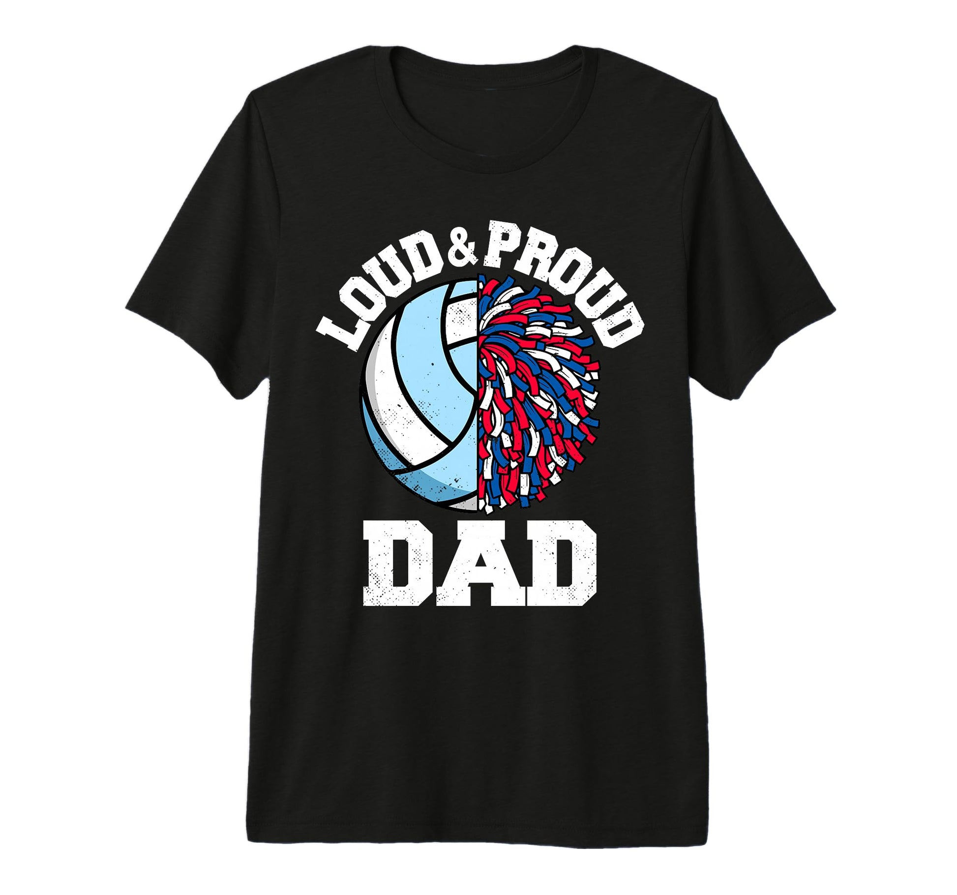 Mens Loud Proud Volleyball Cheerleader T-Shirt - Aesthetic Graphic Unisex - T-Shirt, Sweatshirt, Hoodie