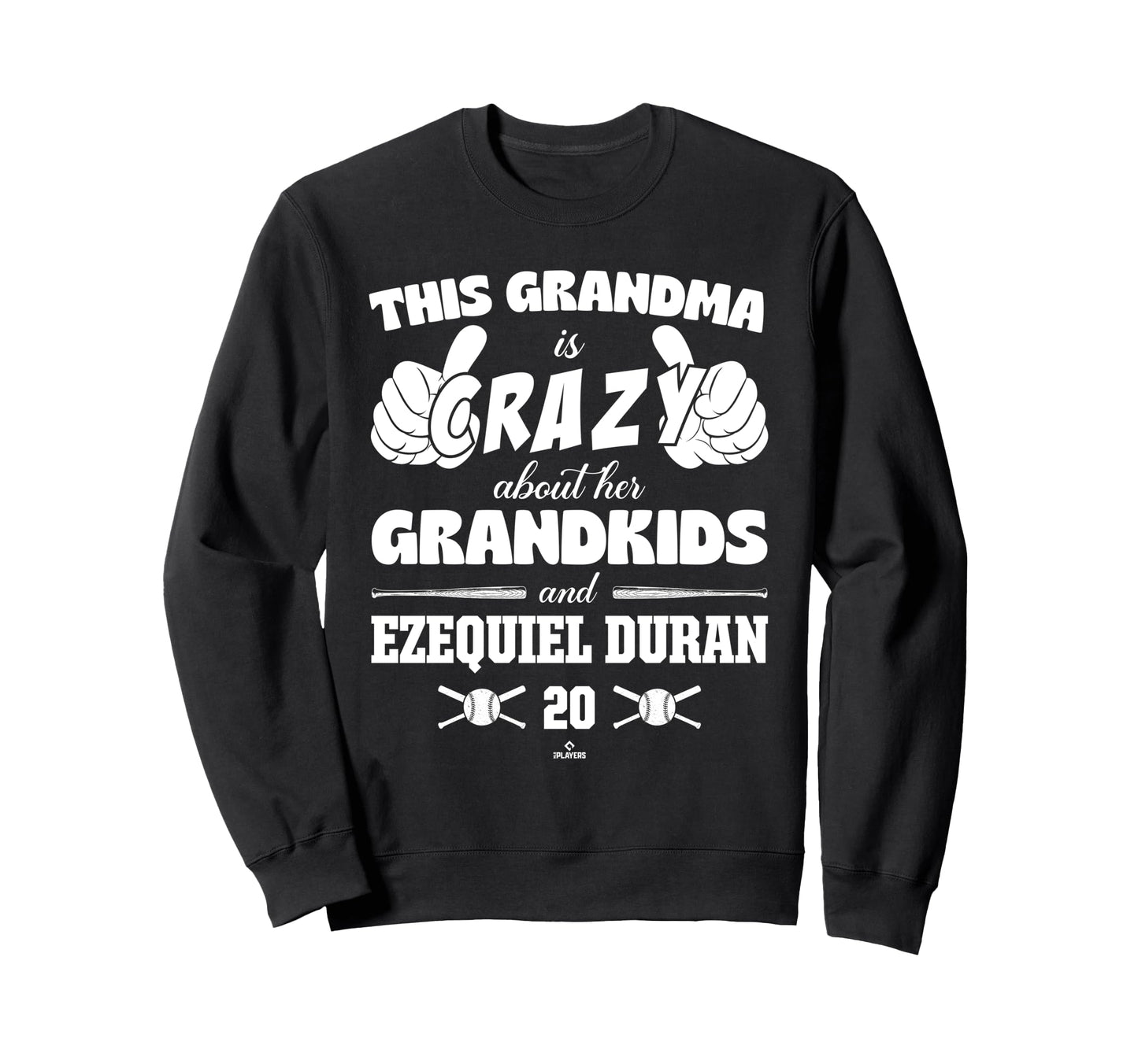 Grandma Crazy Ezequiel Duran Sweatshirt - Fun Novelty Design Men Women - T-Shirt, Sweatshirt, Hoodie