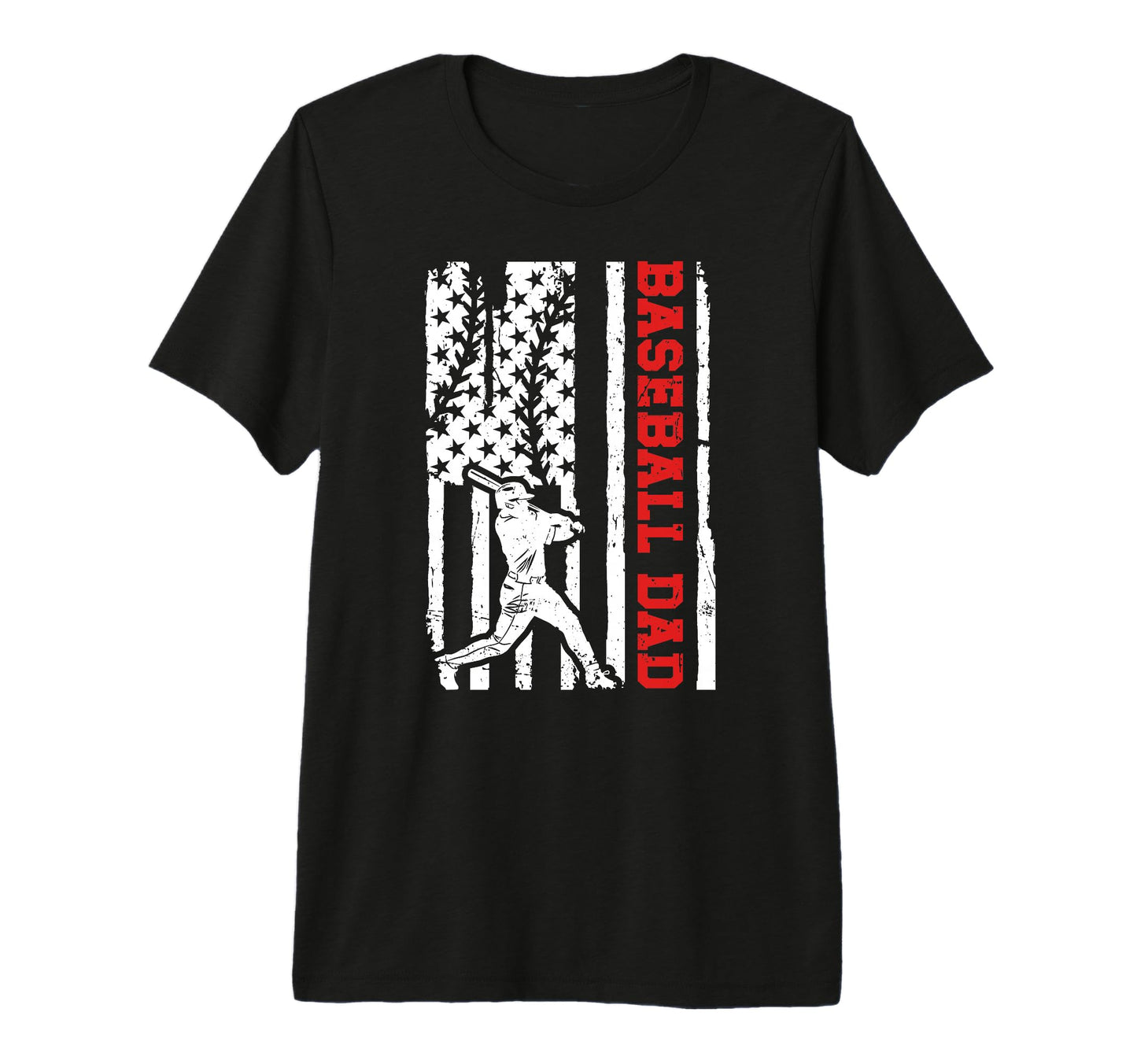 Mens Baseball Dad Baseball Player T-Shirt - Streetwear Style Men Women - T-Shirt, Sweatshirt, Hoodie
