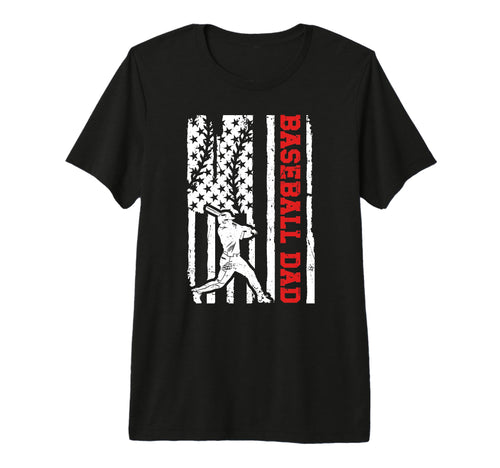 Mens Baseball Dad Baseball Player T-Shirt - Streetwear Style Men Women - T-Shirt, Sweatshirt, Hoodie