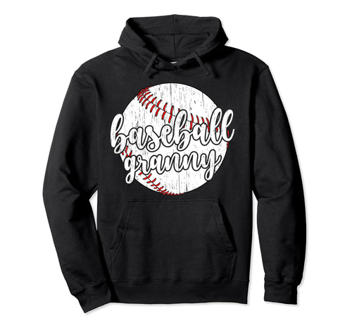 Baseball Granny Grandma Best Granny Hoodie - Aesthetic Graphic for Adults - T-Shirt, Sweatshirt, Hoodie