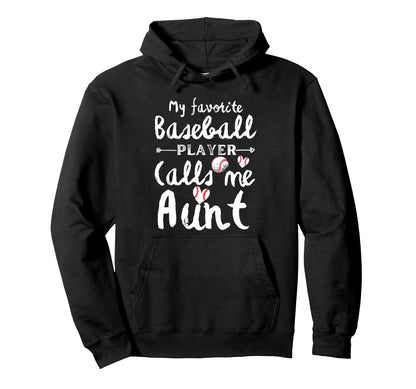 My Favorite Baseball Player Calls Me Hoodie - Aesthetic Graphic Men Women - T-Shirt, Sweatshirt, Hoodie
