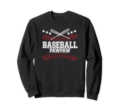 Baseball Pawpaw Proud Grandpa Pawpaw Sweatshirt - Unique Graphic Men Women - T-Shirt, Sweatshirt, Hoodie