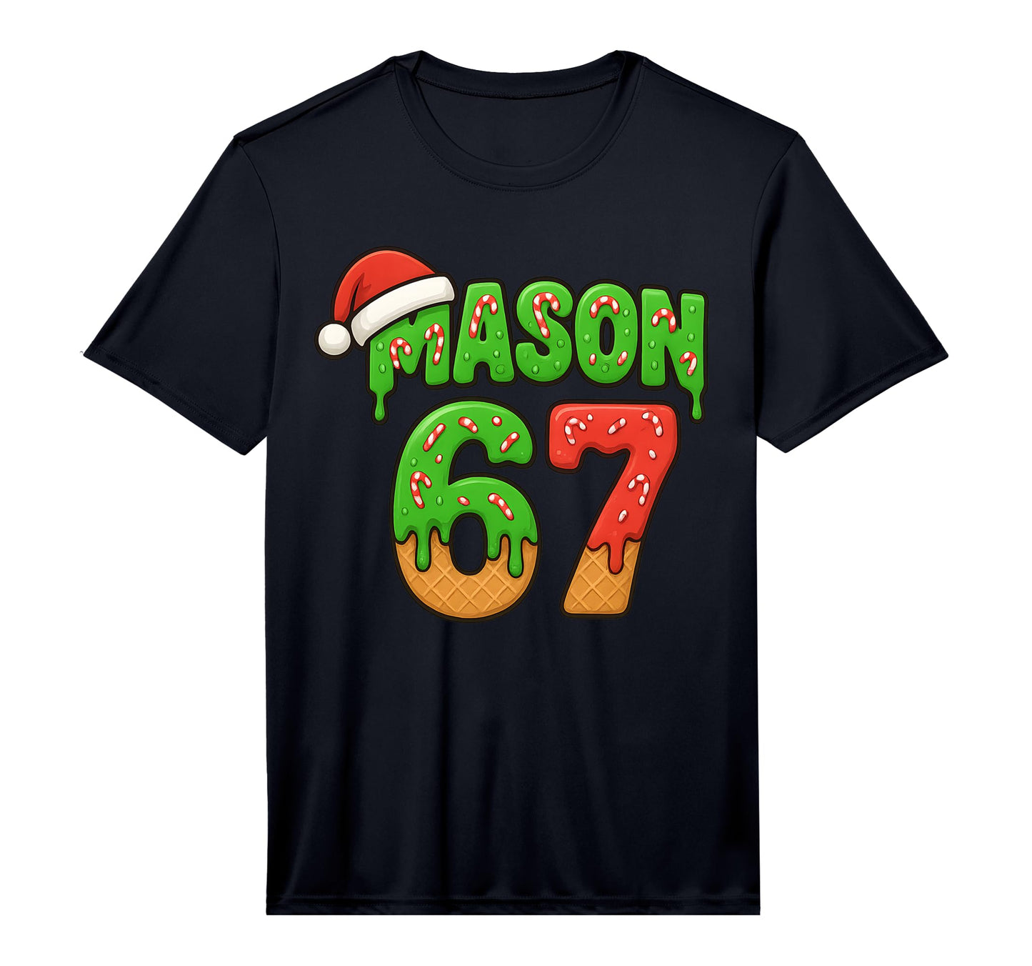 Mason 67 Ice Cream Drip Meme Six T-Shirt - Casual Everyday Wear Unisex - T-Shirt, Sweatshirt, Hoodie