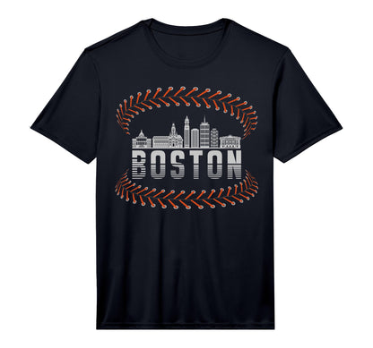 Mens Baseball Boston Boston T-Shirt - Aesthetic Graphic for Adults - T-Shirt, Sweatshirt, Hoodie