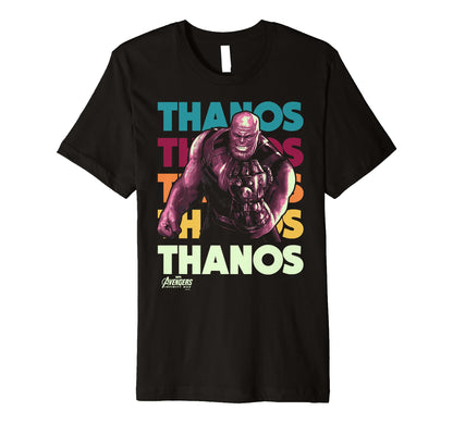 Marvel Infinity War Thanos Rainbow T-Shirt - Graphic Print Men Women - T-Shirt, Sweatshirt, Hoodie