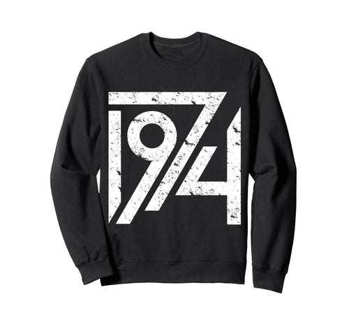 1974 Birthday Grunge Alternative Sweatshirt - Trendy Graphic Men Women - T-Shirt, Sweatshirt, Hoodie