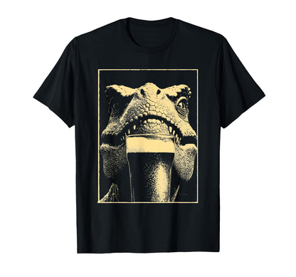 St Patricks Day T Rex Dinosaur T-Shirt - Novelty Apparel for Adults - T-Shirt, Sweatshirt, Hoodie