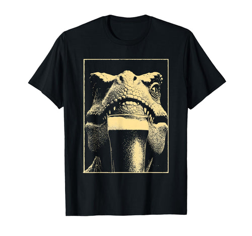 St Patricks Day T Rex Dinosaur T-Shirt - Novelty Apparel for Adults - T-Shirt, Sweatshirt, Hoodie