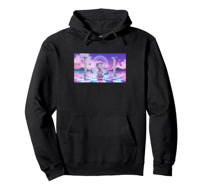 Vaporwave Aesthetic Trippy Vapor Wave Hoodie - Unique Graphic Unisex - T-Shirt, Sweatshirt, Hoodie