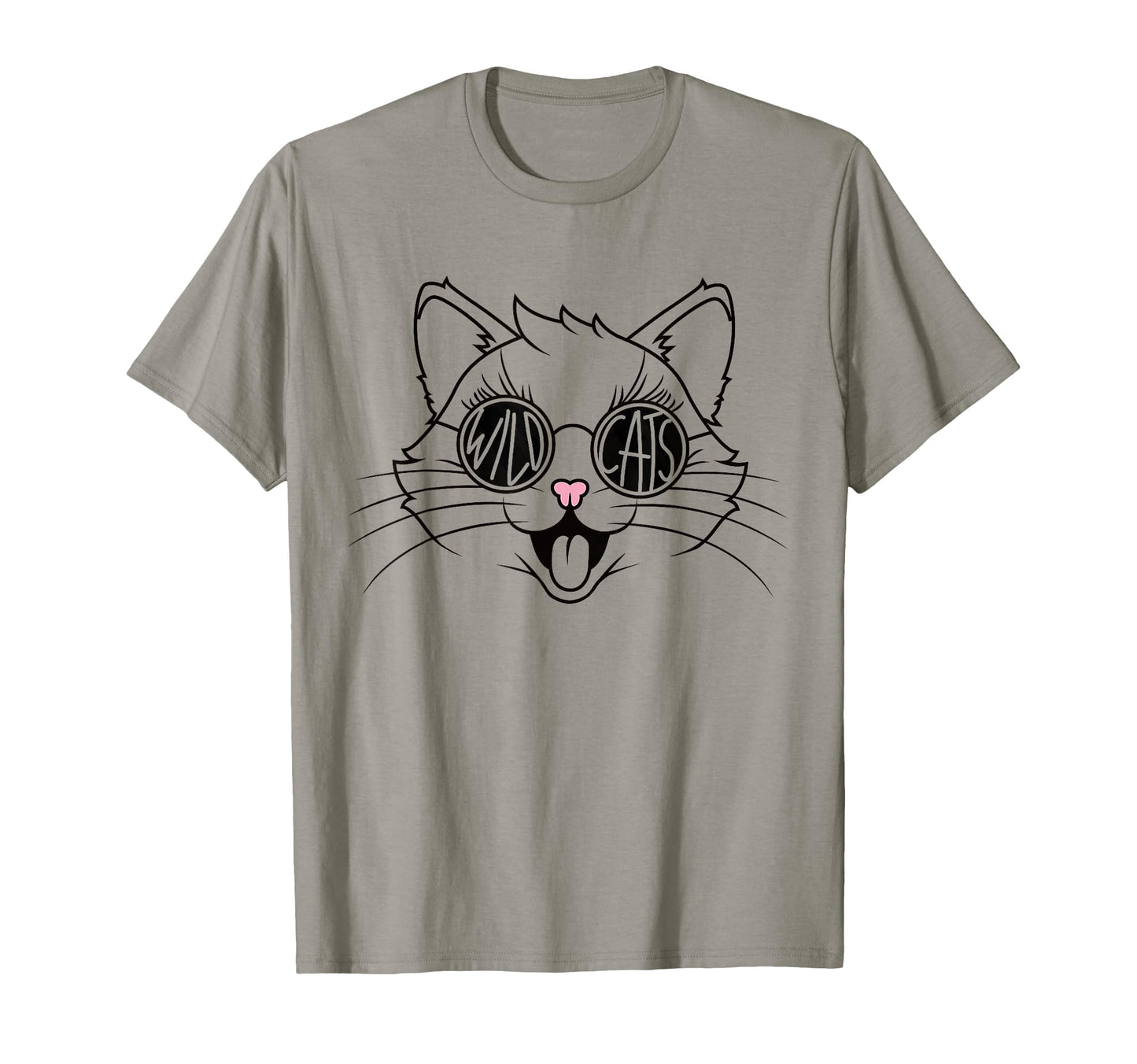Wildcats School Sports Fan Team Spirit Back T-Shirt - Graphic Print Unisex - T-Shirt, Sweatshirt, Hoodie