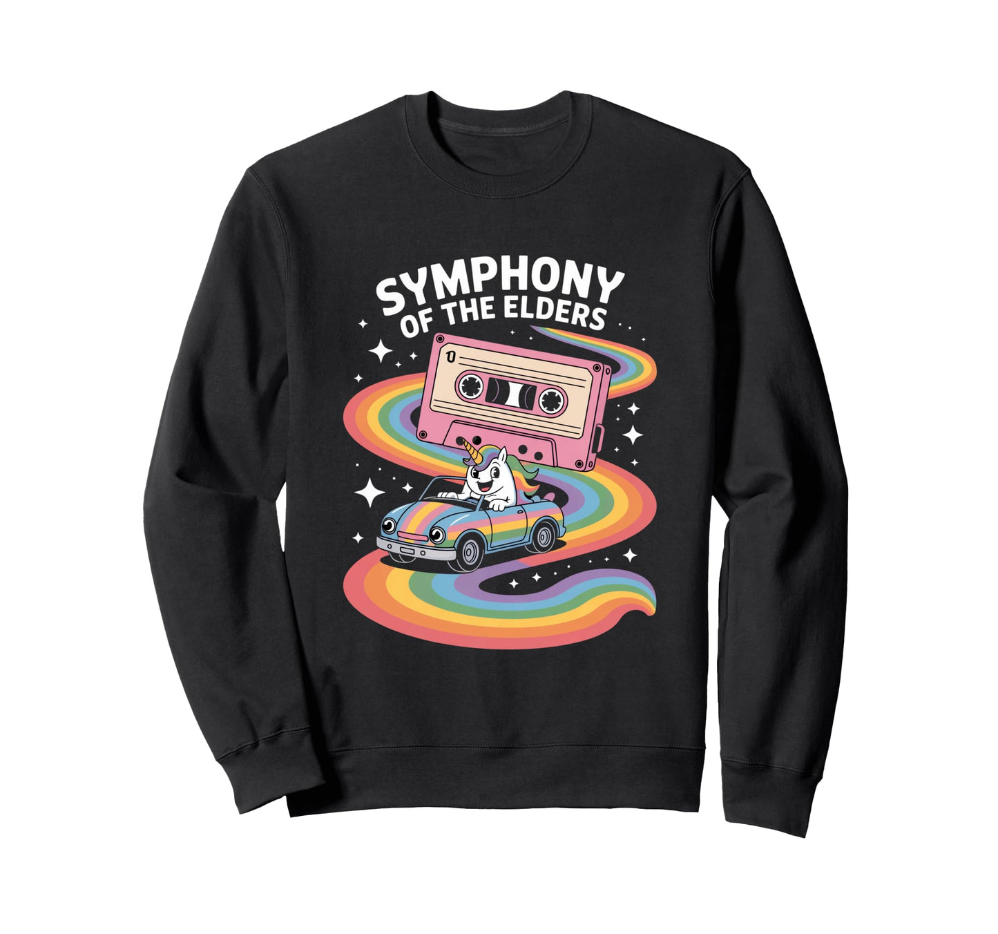 Symphony Elders Nostalgic Journey Sweatshirt - Casual Everyday Wear Unisex - T-Shirt, Sweatshirt, Hoodie