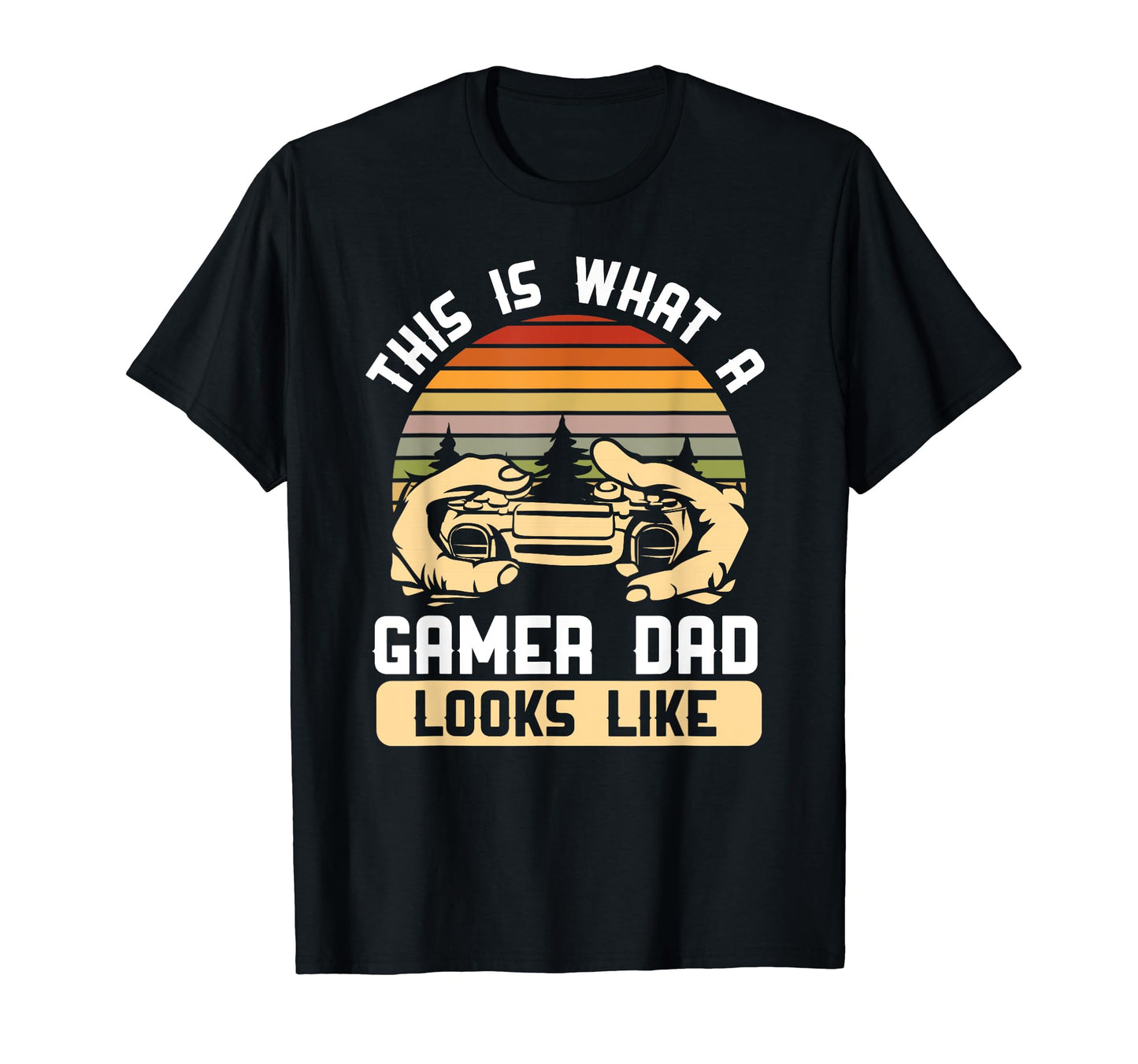 This Is What Gamer Dad Looks Like T-Shirt - Minimalist Print for Adults - T-Shirt, Sweatshirt, Hoodie