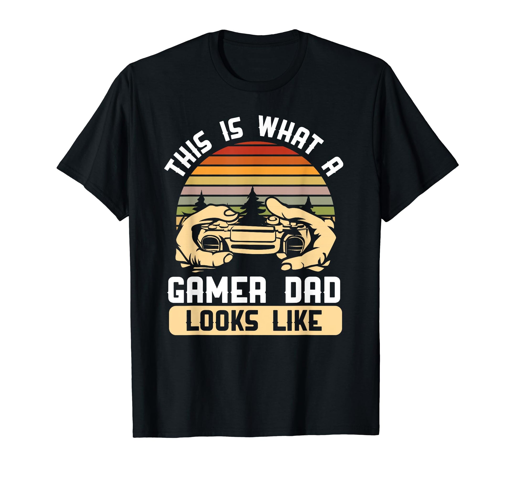 This Is What Gamer Dad Looks Like T-Shirt - Minimalist Print for Adults - T-Shirt, Sweatshirt, Hoodie