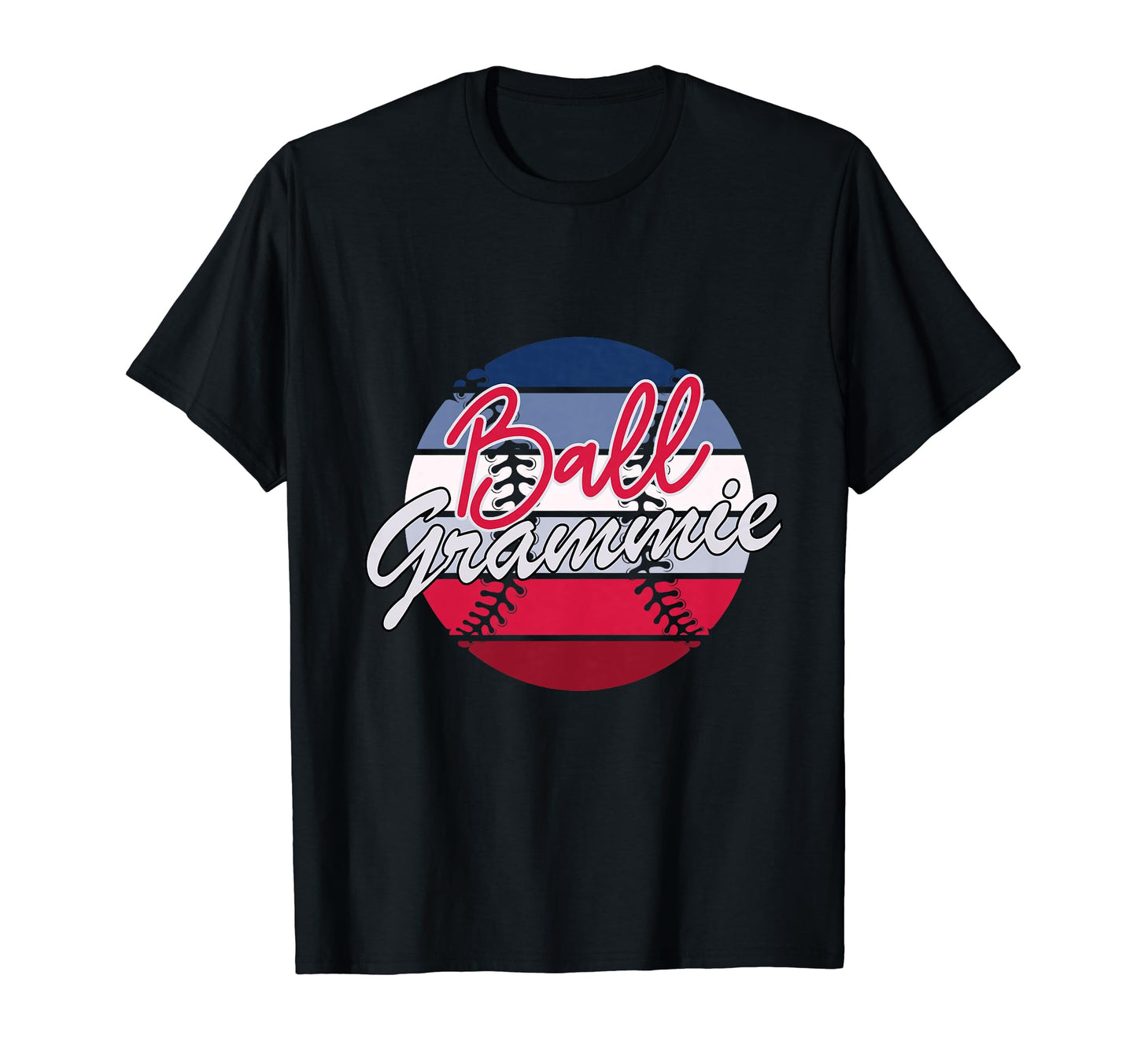 Ball Grammie Baseball Softball T-Shirt - Aesthetic Graphic Men Women - T-Shirt, Sweatshirt, Hoodie