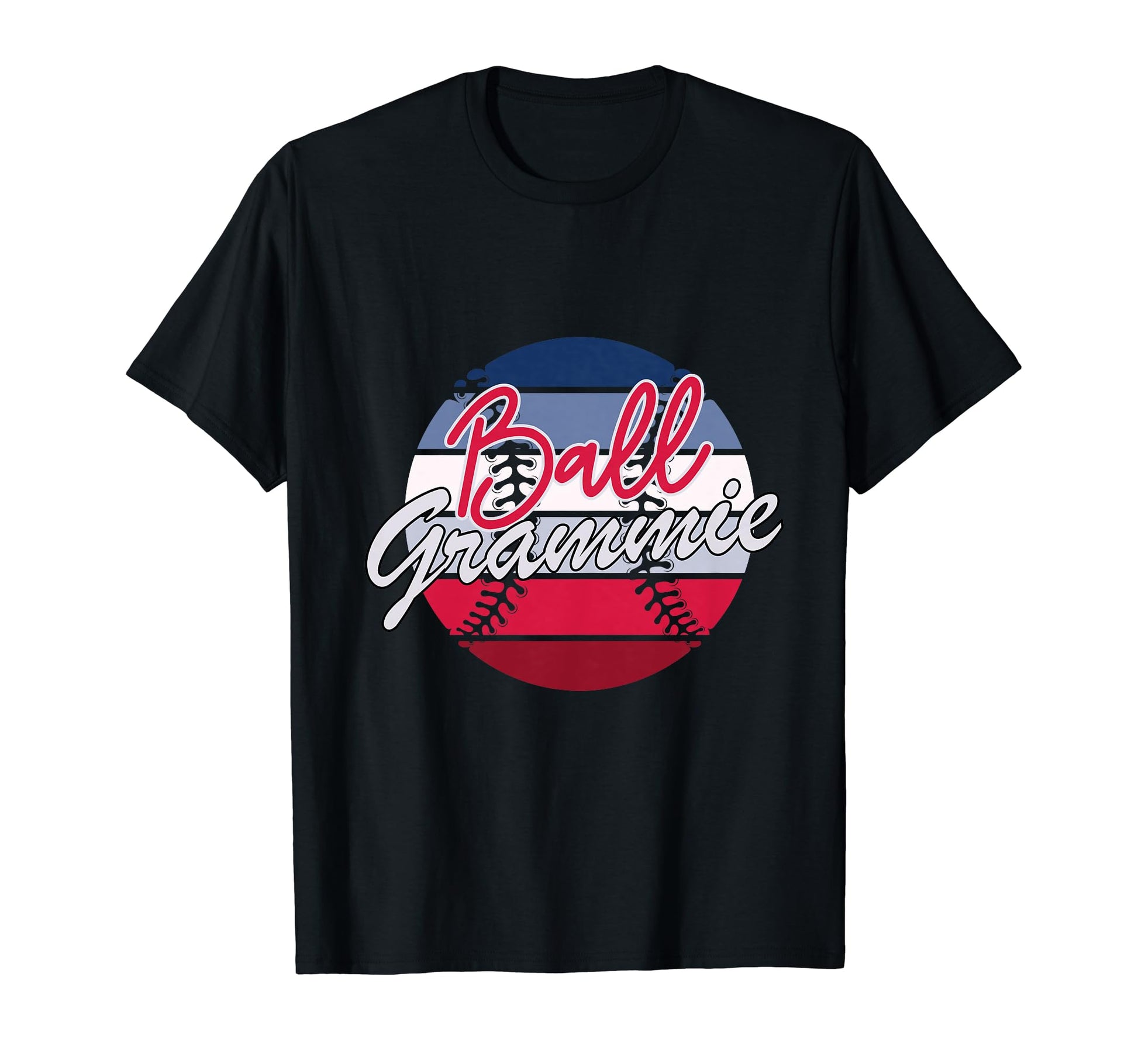 Ball Grammie Baseball Softball T-Shirt - Aesthetic Graphic Men Women - T-Shirt, Sweatshirt, Hoodie