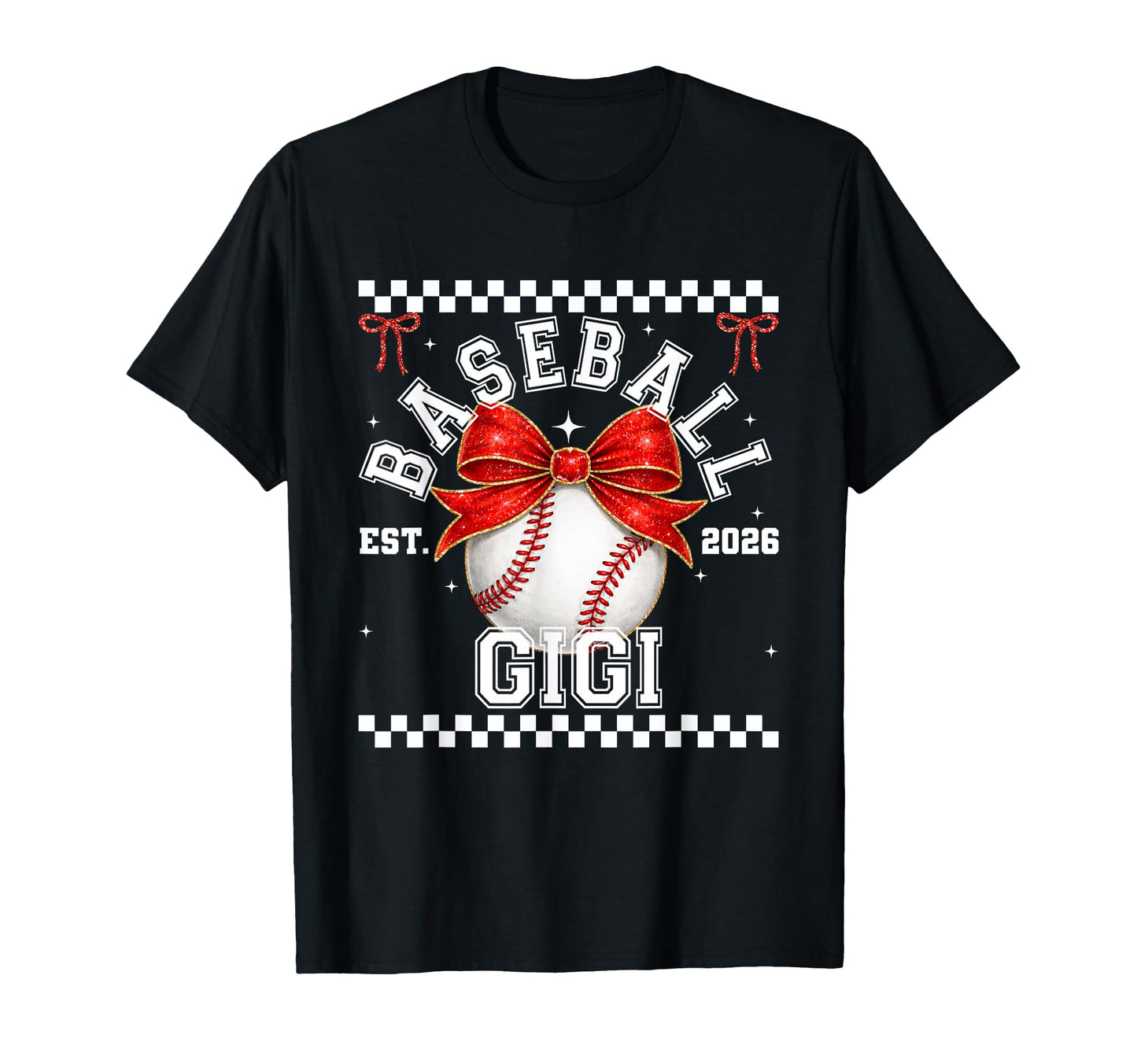 Baseball Gigi Coquette Family T-Shirt - Custom Art Print for Adults - T-Shirt, Sweatshirt, Hoodie