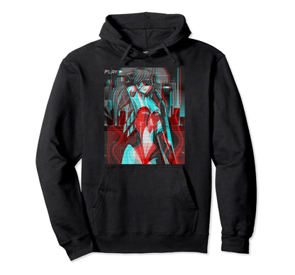 Sad Anime Eboy Egirl Harajuku Hoodie - Fun Novelty Design Men Women - T-Shirt, Sweatshirt, Hoodie