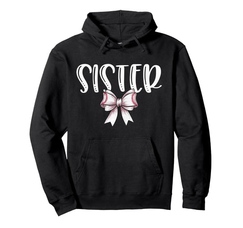 Coquette Baseball Sister Spirit Hoodie - Streetwear Style Men Women - T-Shirt, Sweatshirt, Hoodie