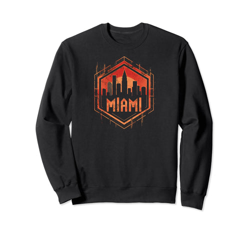 Miami Grit 90S Grunge Urbandecay Sweatshirt - Fun Novelty Design Men Women - T-Shirt, Sweatshirt, Hoodie