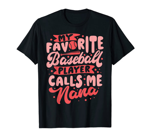 Baseball Grandma My Favorite Baseball T-Shirt - Minimalist Print Unisex - T-Shirt, Sweatshirt, Hoodie