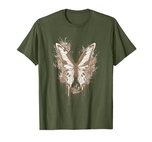 Grunge Butterfly Y2K Aesthetic T-Shirt - Trendy Graphic Men Women - T-Shirt, Sweatshirt, Hoodie