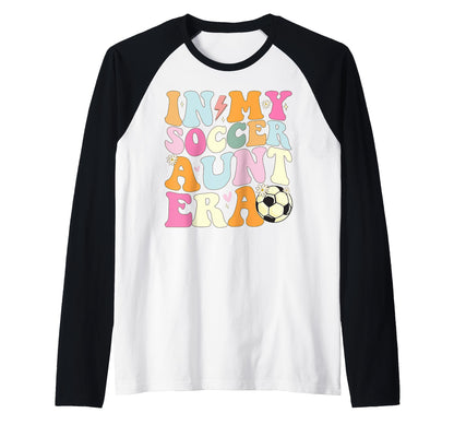 My Soccer Aunt Era Niece Nephew Ball Play Hoodie - Minimalist Print Unisex - T-Shirt, Sweatshirt, Hoodie