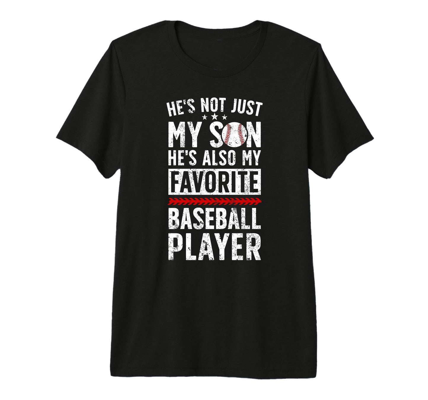 Mens My Favorite Baseball Player Dad T-Shirt - Novelty Apparel for Adults - T-Shirt, Sweatshirt, Hoodie
