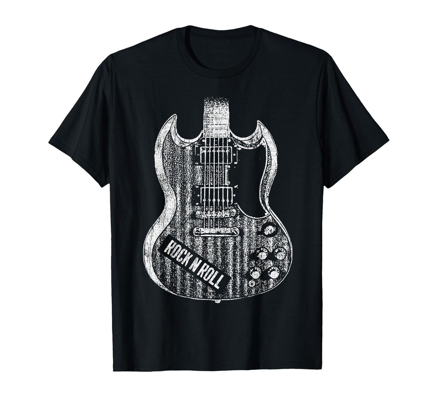 Rock And Roll Guitar Rock Music T-Shirt - Trendy Graphic Men Women - T-Shirt, Sweatshirt, Hoodie