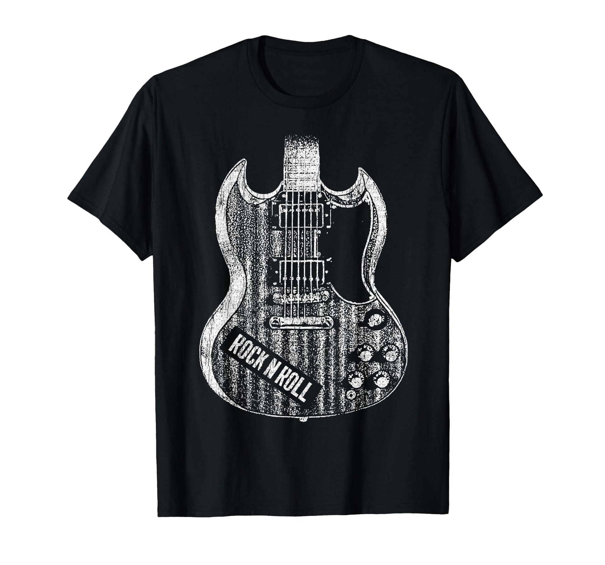 Rock And Roll Guitar Rock Music T-Shirt - Trendy Graphic Men Women - T-Shirt, Sweatshirt, Hoodie