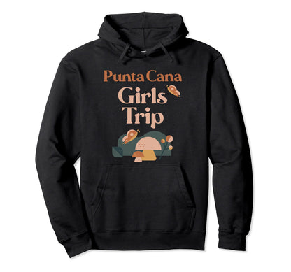 Punta Cana Trip Matching Group Groovy Hoodie - Trendy Graphic for Adults - T-Shirt, Sweatshirt, Hoodie