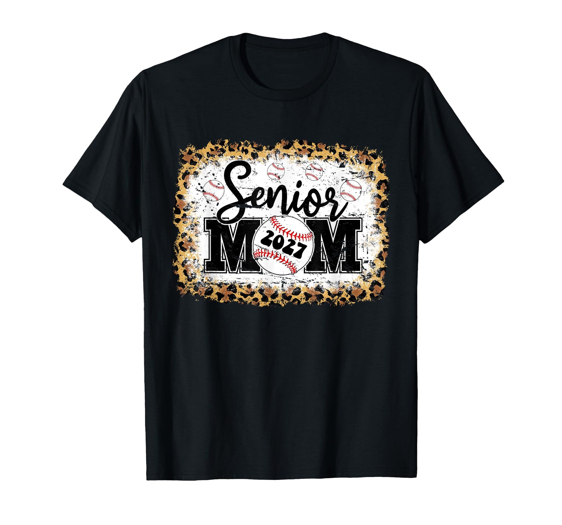 Graduation Moms Class 2027 Senior Baseball T-Shirt - Graphic Print Unisex - T-Shirt, Sweatshirt, Hoodie
