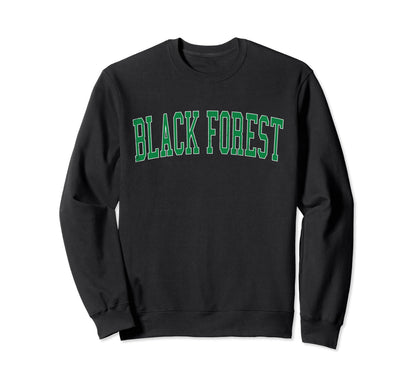 Black Forest Co Distressed Green Sweatshirt - Streetwear Style for Adults - T-Shirt, Sweatshirt, Hoodie