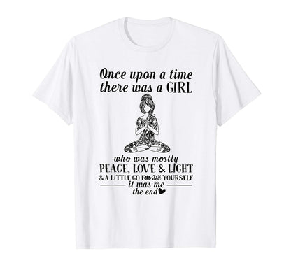 There Was Who Was Mostly Peace Love T-Shirt - Fun Novelty Design Unisex - T-Shirt, Sweatshirt, Hoodie
