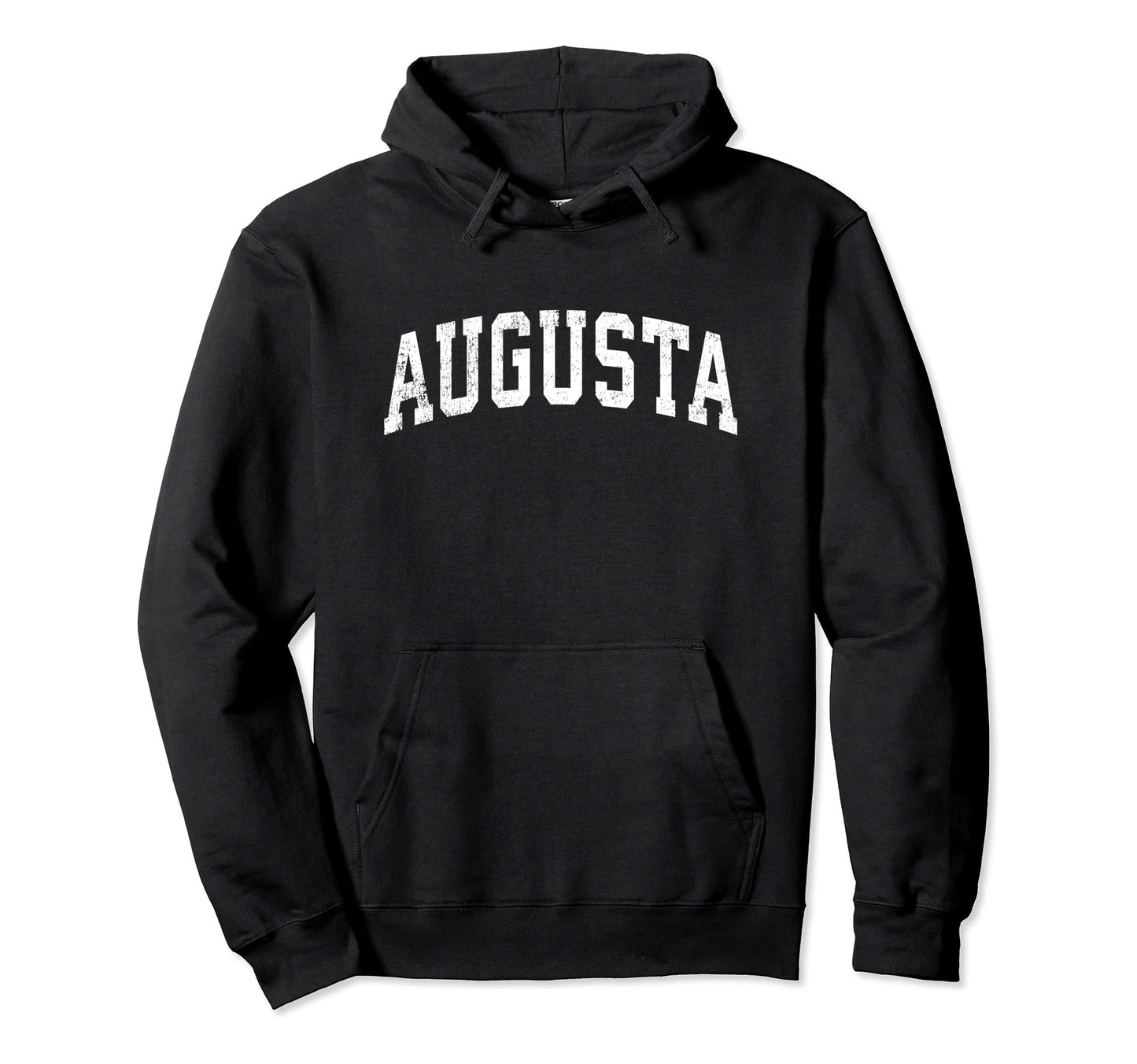 Augusta Georgia Ga Varsity Sports Text Hoodie - Unique Graphic for Adults - T-Shirt, Sweatshirt, Hoodie