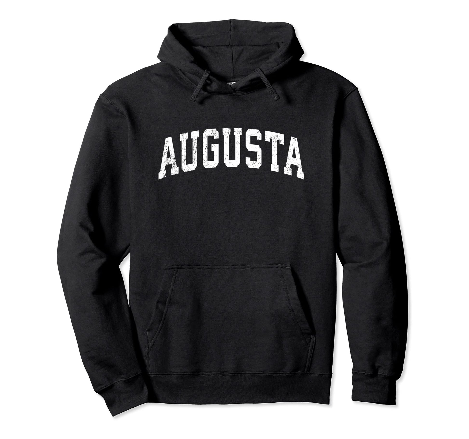 Augusta Georgia Ga Varsity Sports Text Hoodie - Unique Graphic for Adults - T-Shirt, Sweatshirt, Hoodie
