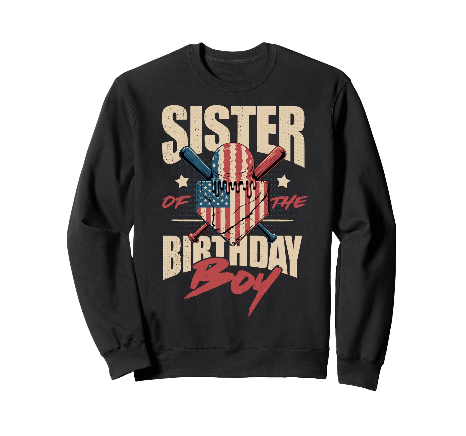 Sister Birthday Matching Baseball Sweatshirt - Minimalist Print for Adults - T-Shirt, Sweatshirt, Hoodie