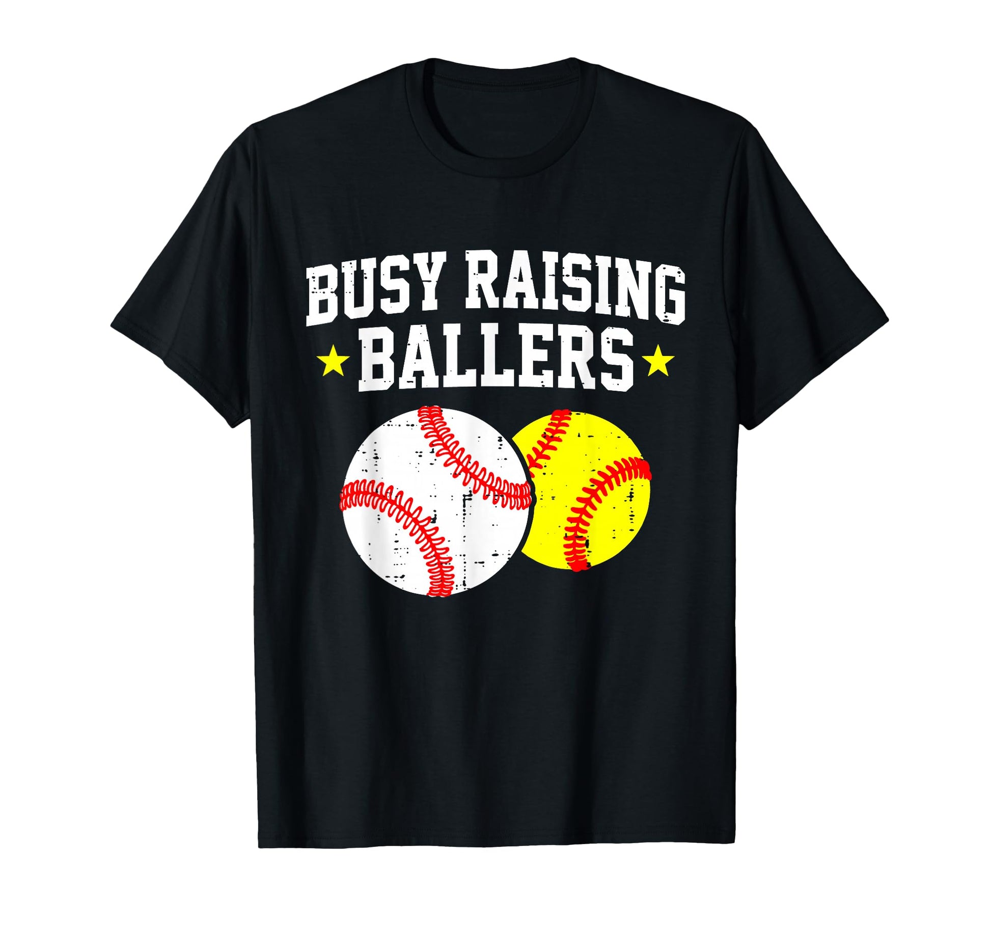 Baseball Softball Mom Busy T-Shirt - Casual Everyday Wear Men Women - T-Shirt, Sweatshirt, Hoodie