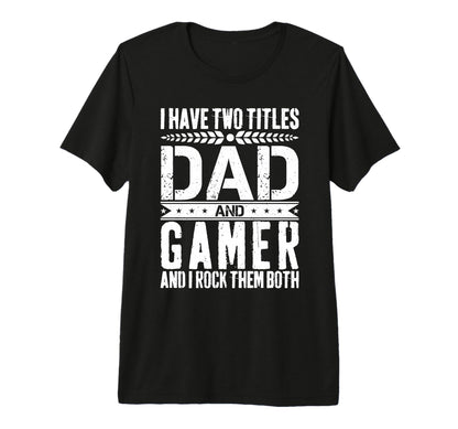 Mens Gaming Dad Father Day Gamer Dad T-Shirt - Aesthetic Graphic Men Women - T-Shirt, Sweatshirt, Hoodie