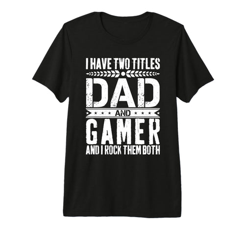 Mens Gaming Dad Father Day Gamer Dad T-Shirt - Aesthetic Graphic Men Women - T-Shirt, Sweatshirt, Hoodie